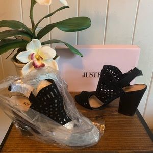 Women’s Just Fab Black heels
